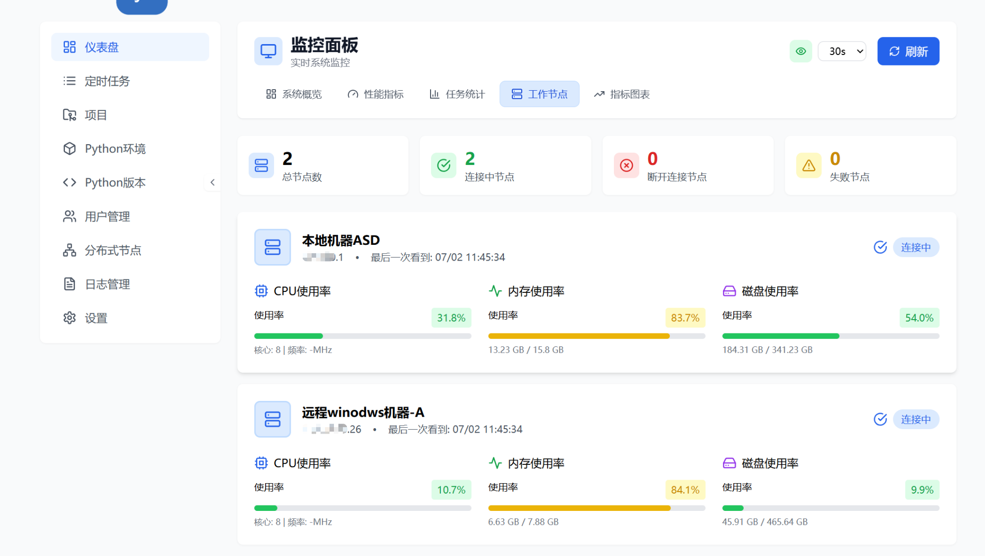 节点监控