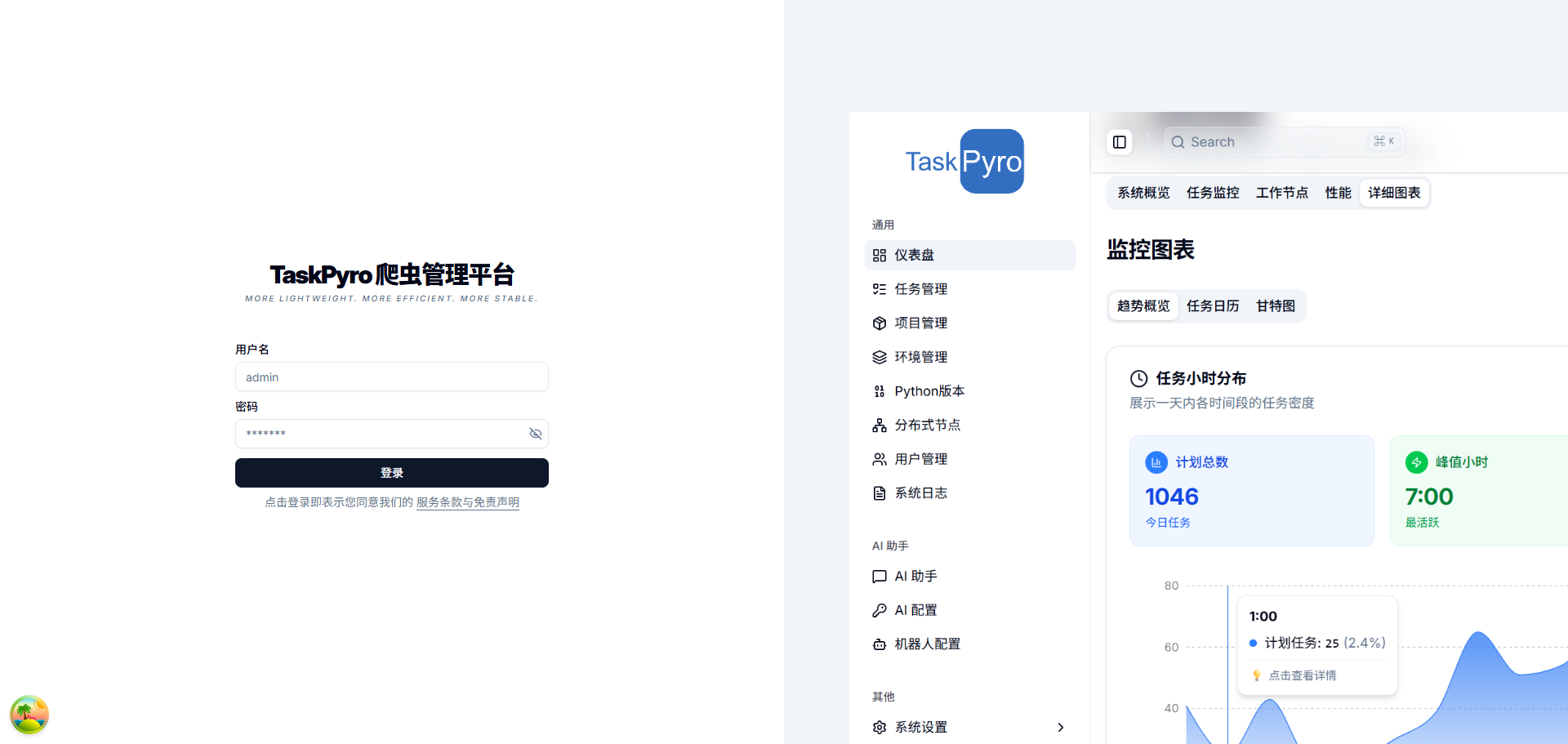 登录界面-明亮版